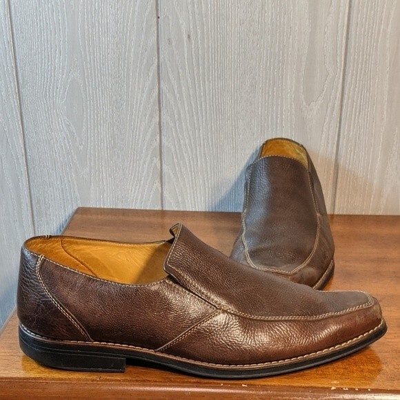 Sandro Limited Leather Driving Loafers Made In Brazil SZ 12D EUC 17029LV - Picture 4 of 7